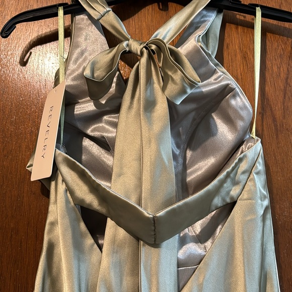 Revelry Bridesmaid satin gown - Picture 4 of 9